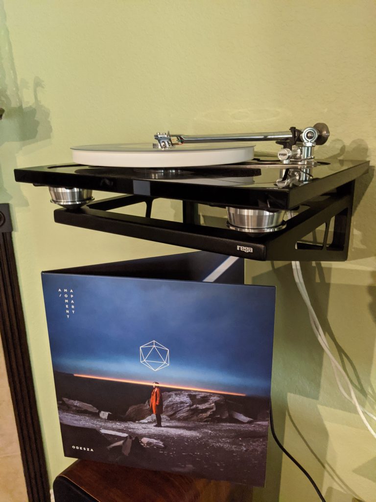 A Moment Apart playing on the Rega RP10