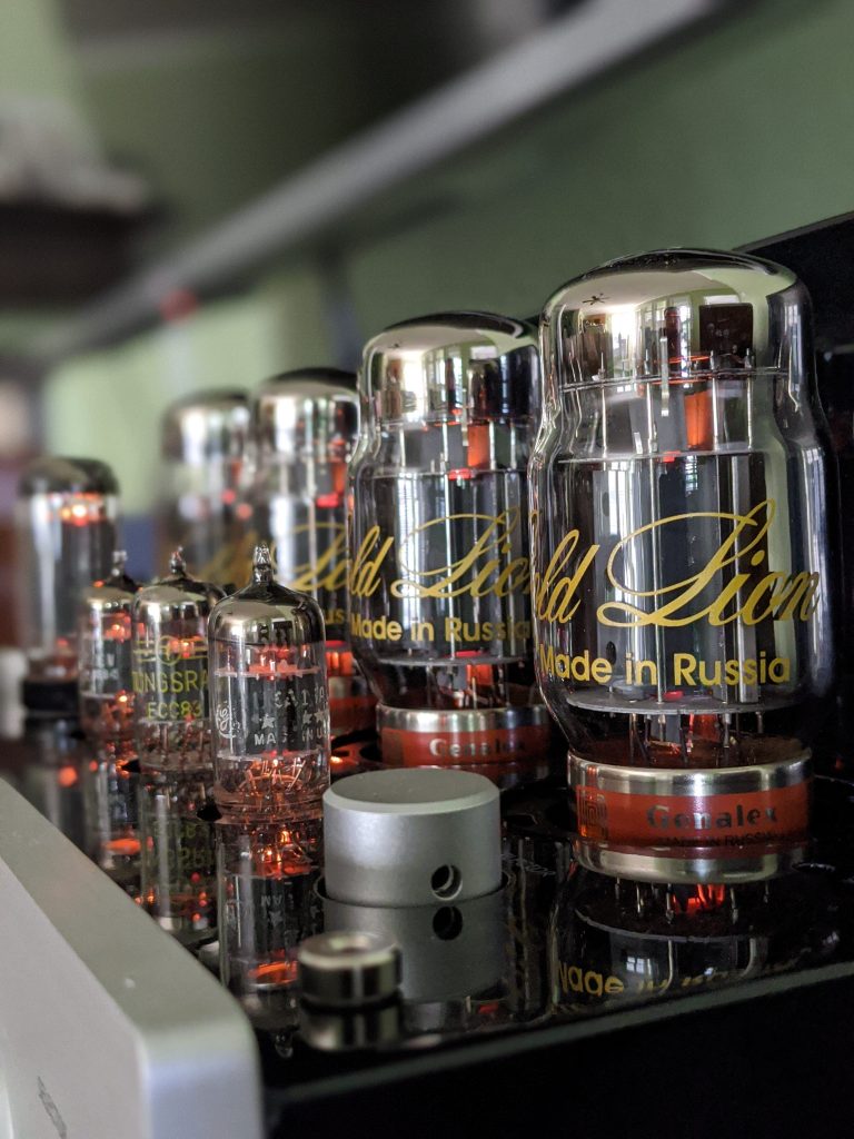 Vacuum tubes are just beautiful to look at and listen to