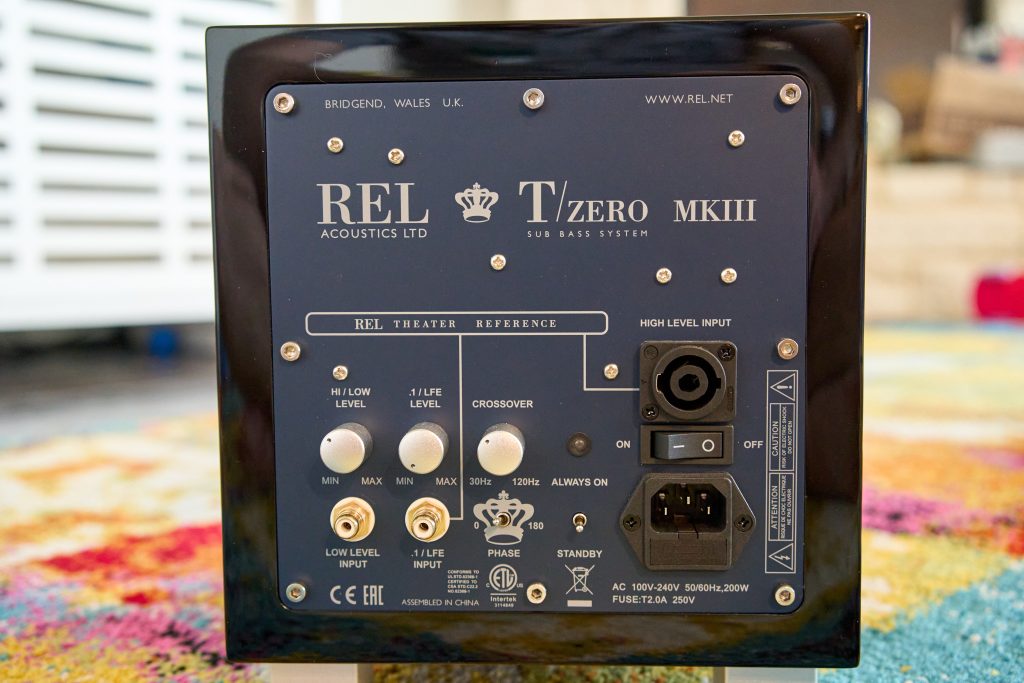 Rel t hot sale zero subwoofer